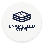Enamelled Steel Blue