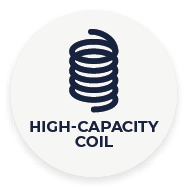 High capacity Coil Blue